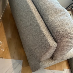 ニトリ　二人用ソファーの画像