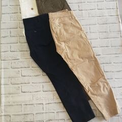 ①七分丈パンツ4本　サイズ：XS相当の画像
