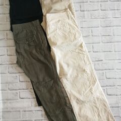 ②七分丈パンツ4本　サイズ：XS相当の画像