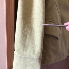 婦人服　ジャケット　サファリ　Mシミ有りの画像