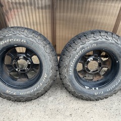 売れちゃいました　JA22ジムニー純正アルミホイール　黒塗装の画像