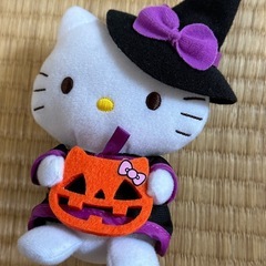 ハロウィン　キティちゃん　ぬいぐるみの画像