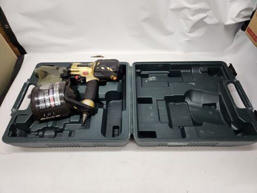 日立工機 高圧ロール釘打機 NV90HMC ケース付き 90mm DIY 電動工具 エア釘打ち機 HITACHI 札幌市 平岸店