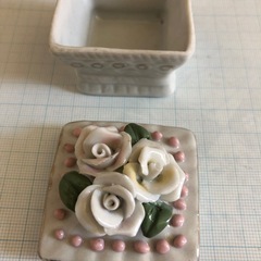 薔薇　宝石入れ　マルチケース　指輪ケースの画像