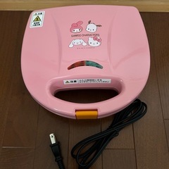 ホットサンドメーカー/サンリオ/ハローキティ/シナモンの画像