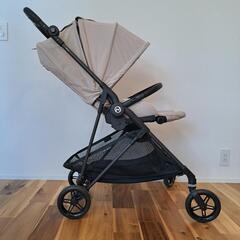 サイベックス メリオカーボン 2023 シーシェルベージュ ベビーカー AB型の画像