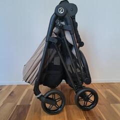 サイベックス メリオカーボン 2023 シーシェルベージュ ベビーカー AB型の画像