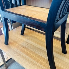 【池上店】   クラブチェア　カルティニチェア　バリ　リゾート　アジアン　チェア　イス　椅子　ベンチ　スツール　フットレストチーク　バンブー　の画像