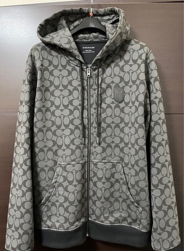 コーチ　パーカー　ジップパーカー
