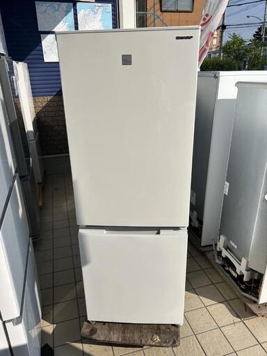 ★【シャープ】2ドア冷蔵庫  2021年製  179L［SJ-18E8-KW］生活家電【3か月保証★配達に設置込】自社配送時代引き可※現金、クレジット、スマホ決済対応※