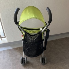 中古品（破損なし・多少の汚れあり）B型ベビーカーの画像