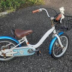子供用自転車 16インチ 補助輪付きの画像