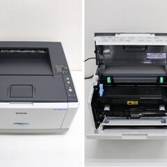 【ヤ取終了9/14】≪C242ジ-④≫通電OK EPSON/エプソン モノクロレーザープリンター LP-S300N 印刷枚数約20枚 プリンター 事務用品/OA用品 現状品の画像