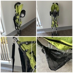 中古品（破損なし・多少の汚れあり）B型ベビーカーの画像