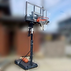 中古バスケットゴール コストコ購入 ボール2個付き 引取（富山県...