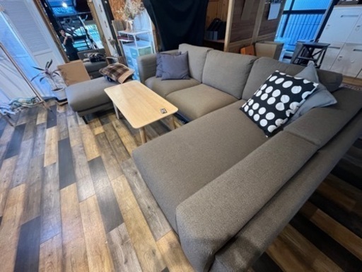 大型ソファ　L字　IKEA