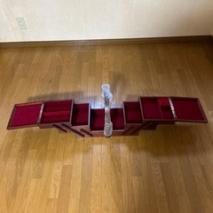 裁縫箱、高級ハサミなどの画像