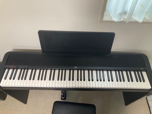 KORG コルグ 電子ピアノ B2 88鍵 ブラック 2021年製