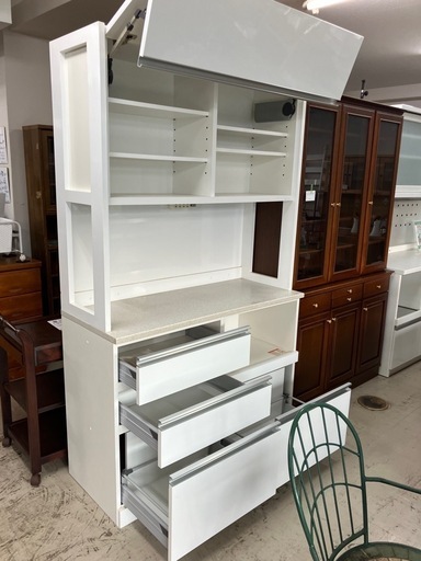 K2409-115 hotta woody キッチンボード キズ・汚れあり 中古 3分割