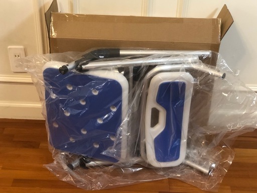 【未使用】折りたたみシャワーチェア 介護用