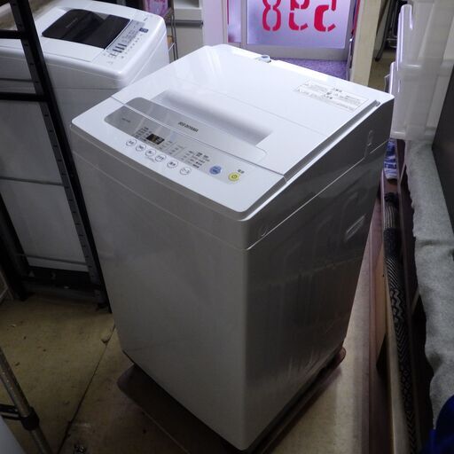2021年製 アイリスオーヤマ 全自動洗濯機 5.0kg 配達設置対応/1カ月保証 IAW-T502E