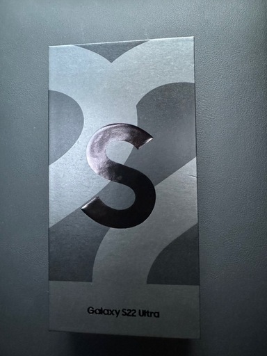 【いまから取引可能な方お値下げします】Galaxy S22 ultra US版未開封 phantom brack 128GB