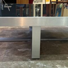 家具　テーブル　ローテーブル　センターテーブル　ガラス版　座卓の画像