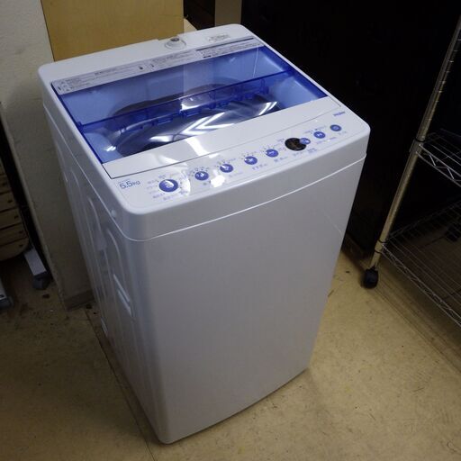 2021年製 ハイアール 全自動洗濯機 5.5kg ホワイト 配達設置対応/1カ月保証 JW-C55FK Haier