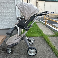 STOKKE  エクスプローリー　ベビーカー　ベージュ