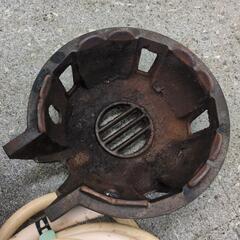 業務用　鋳物コンロ　ガスコンロ　型式・メーカー共に詳細不明　中古美品の画像