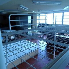 ニトリ セパタPW ロフトベッド ハイベッド ホワイト☆ 店頭お引き取り歓迎【自社配送は札幌市内限定】藻岩倉庫の画像