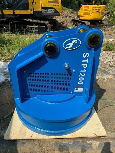 重機アタッチメント　油圧式マグネット