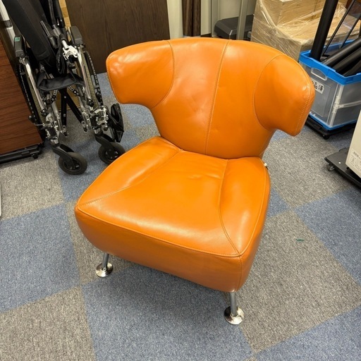 【中古】Domicil ドミシール IDC 大塚家具 1人掛けソファ 1P