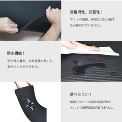 ヨガマット筋トレマット185cm✕80cm 厚さ15mmの画像