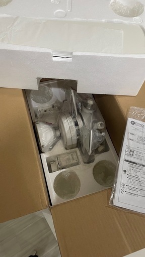 シーリングファンライト【新品未使用】