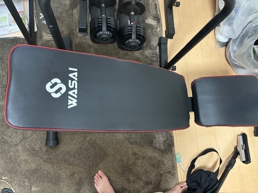 ベンチ、筋トレ