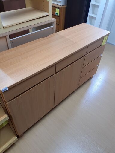 【U2353】★リビングボード ISSEIKI ブラウン