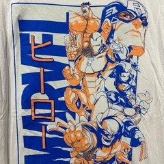 marvel マーベル　アメコミ　 ヴィンテージ Tシャツ ホワイトの画像