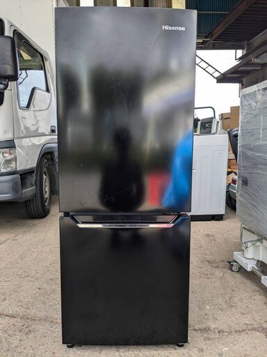売約済【✨シンプル機能✨】冷蔵庫Hisenseパールブラック150L