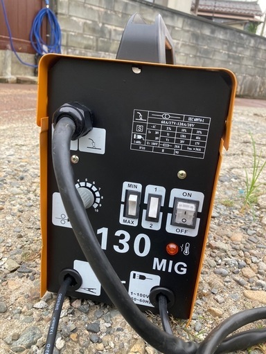 100V 半自動溶接機 MIG130 JUBA 値下げ不可