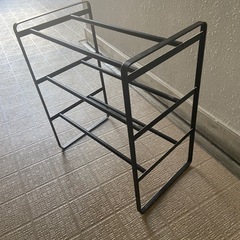 決まりました！伸縮可能靴置き