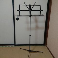 KC 譜面台 ブラック MS-200B/BK　(収納袋付き) 　...