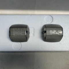 【美品】スモークウインカーレンズ GPZ ZRX系 左右セット カワサキの画像