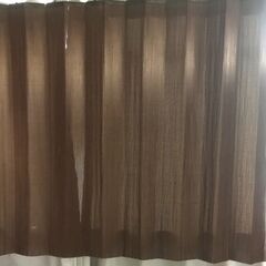 すだれアコーディオンブラインド　ショート＆ワイド幅　1枚の画像
