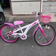 ピンク　女の子　自転車　キッズ
