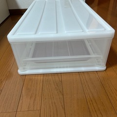 ニトリ衣装ケース　浅型