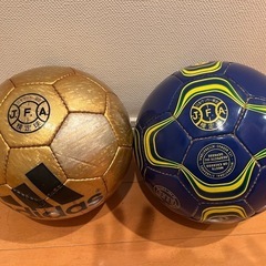 【0円】サッカーボール検定球5号　フットサルボール検定球4号の画像