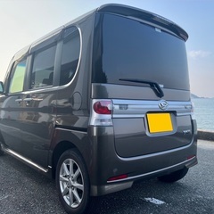 月々9千円〜分割可❗️車検2年付き！【名義変更代込み】広い車内！大人気‼️ダイハツ タントカスタム☆HDDナビ付き☆走行中DVD見れます♪ETC付き☆純正アルミ☆事故修復歴無し☆電動スライドドア☆ドライブレコーダー☆そのまま乗って帰れます！の画像