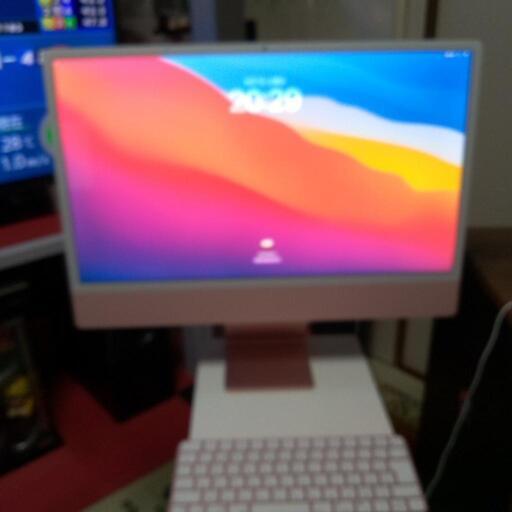 imac,2021年式、人気のピンク