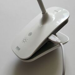 ※お取引中※【あげます】USBクリップ式LEDデスクライトの画像